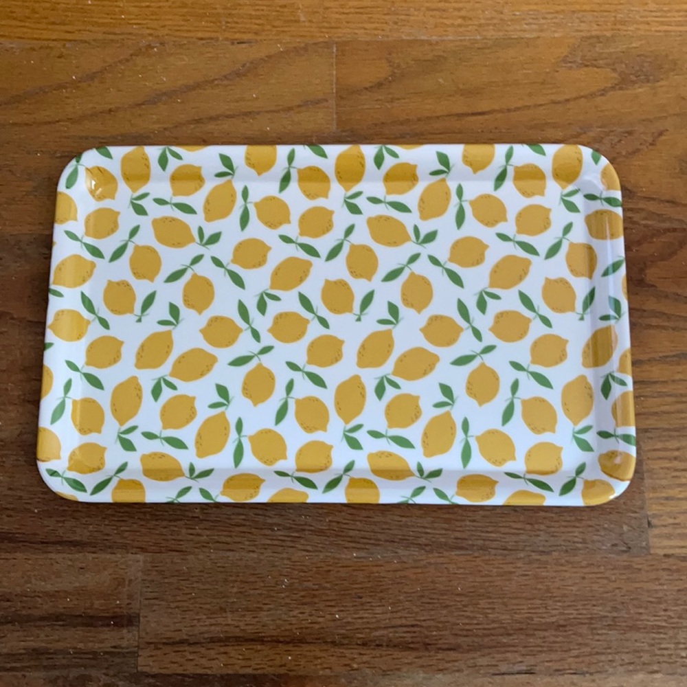To the market melamine printed tray.